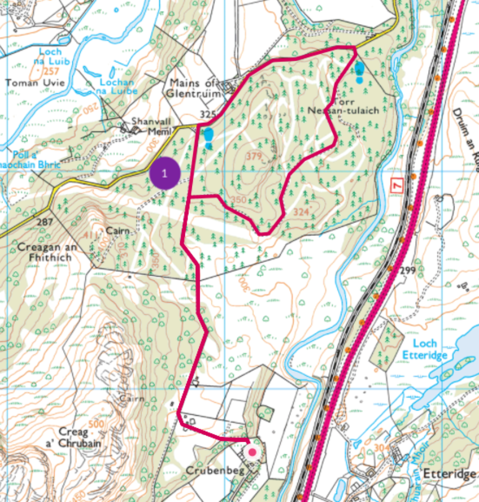 Glen Truim (Offroad) - Map